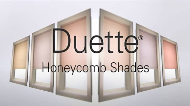 Duette® Honeycomb Shades Video Overlay
